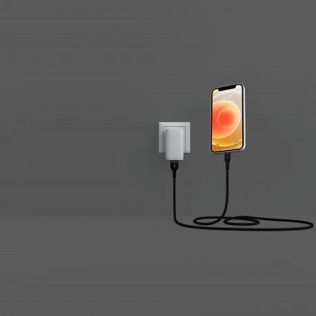Кабель Belkin USB-A to Lightning (1m) Black (CAA010BT1MBK)