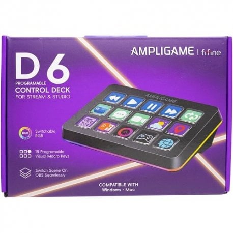 Контролер Fifine Stream Deck D6