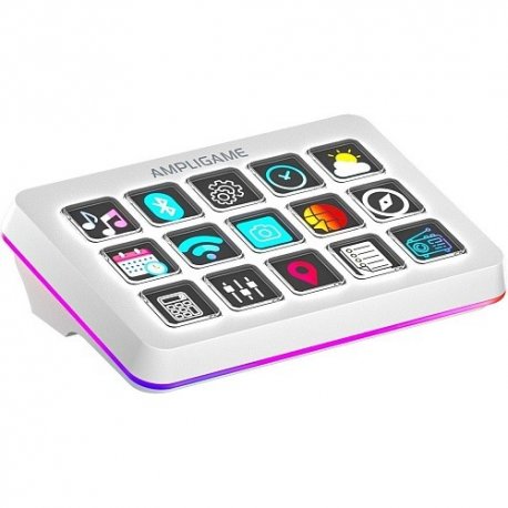 Контроллер Fifine Stream Deck D6W White