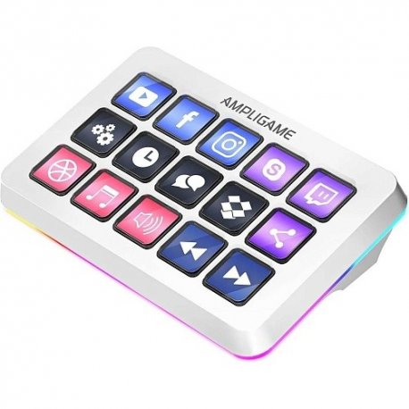 Контроллер Fifine Stream Deck D6W White