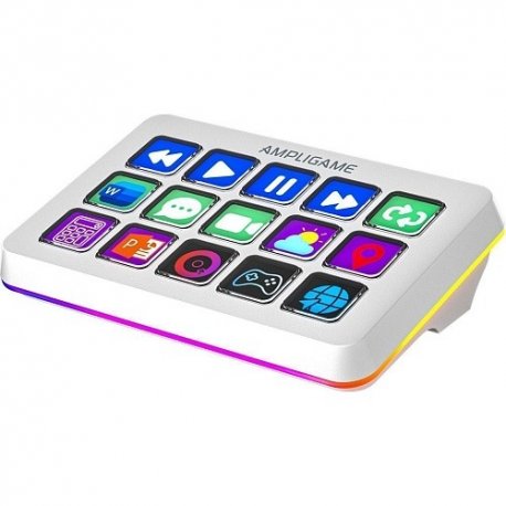 Контроллер Fifine Stream Deck D6W White
