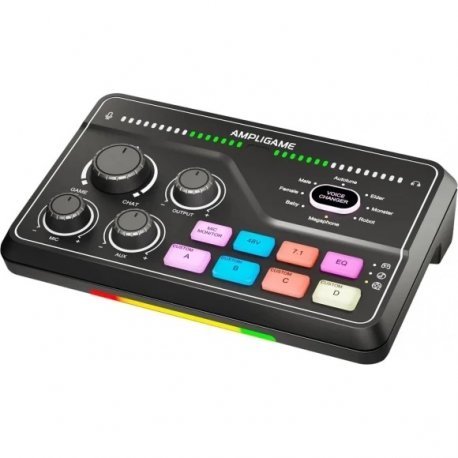 Микшерный пульт Fifine Sound Card Black (SC8)