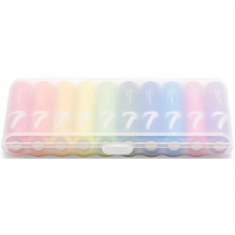 Набор батареек Cuktech Rainbow AAA Alkaline (10шт) (B07)