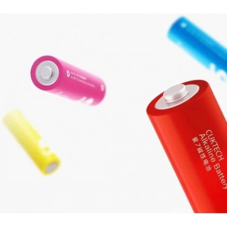 Набор батареек Cuktech Rainbow AAA Alkaline (10шт) (B07)