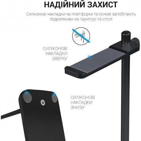 Підставка для навушників OfficePro LS350B Black (LS350B)