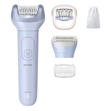 Эпилятор Philips BRE709/00 Series 8000 Silver Blue