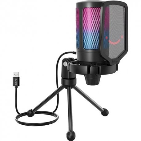 Мікрофон Fifine A6V USB Black