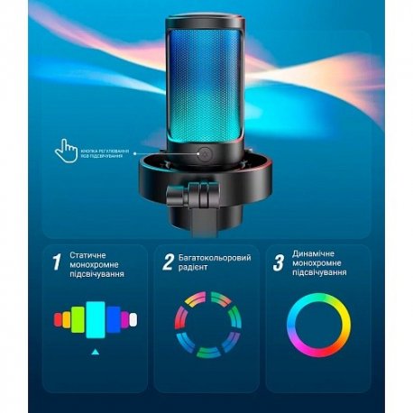 Микрофон Fifine A8 USB Black
