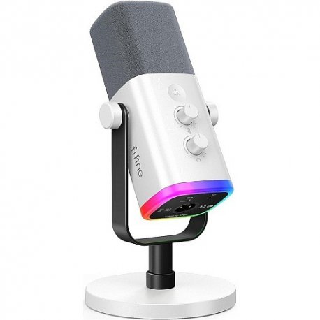 Мікрофон Fifine AM8W USB White