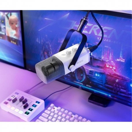 Мікрофон Fifine AM8W USB White
