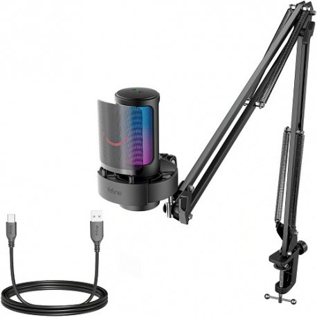 Мікрофон Fifine A8T USB Black