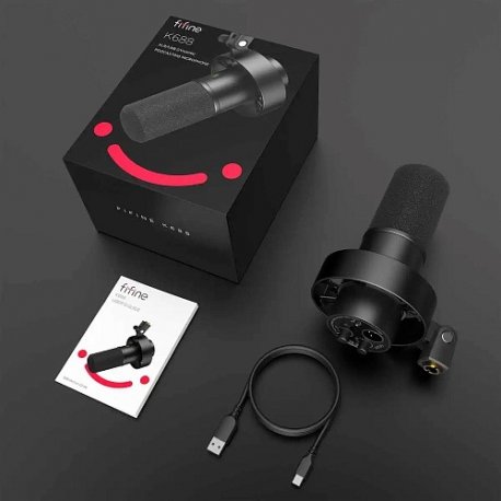 Микрофон Fifine K688 XLR Black