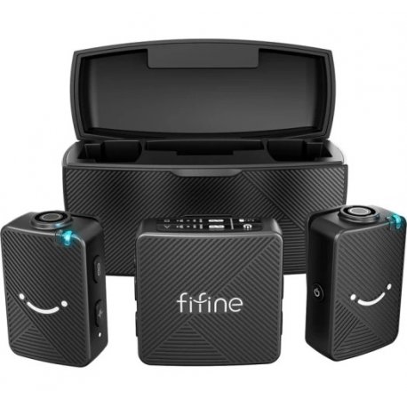 Микрофонная радиосистема Fifine M9 Black
