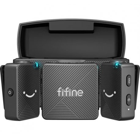 Мікрофонна радіосистема Fifine M9 Black