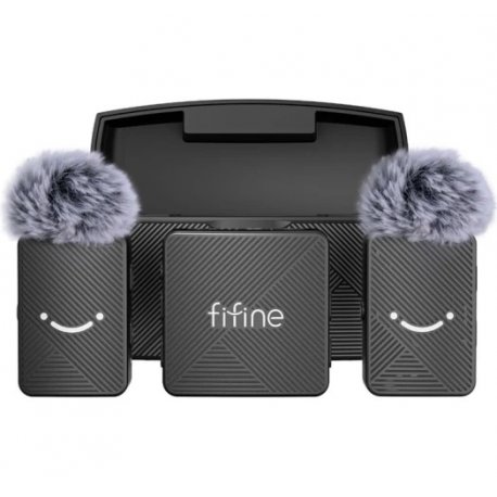 Мікрофонна радіосистема Fifine M9 Black