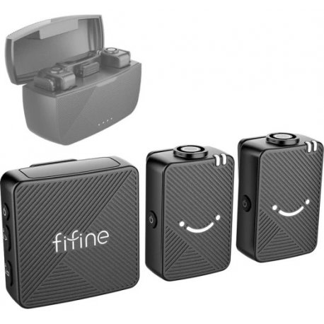 Мікрофонна радіосистема Fifine M9 Black