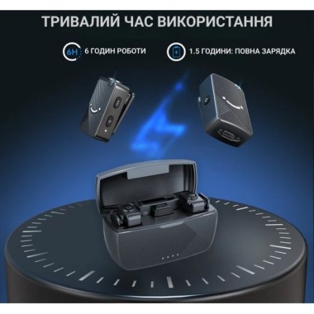 Микрофонная радиосистема Fifine M9 Black