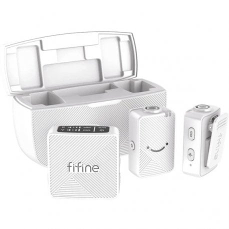 Микрофонная радиосистема Fifine M9W White