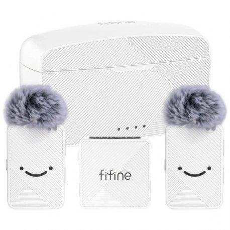Мікрофонна радіосистема Fifine M9W White