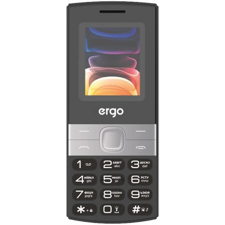 Мобільний телефон Ergo B185 Dual Sim Black