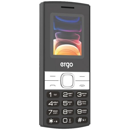 Мобильный телефон Ergo B185 Dual Sim Black