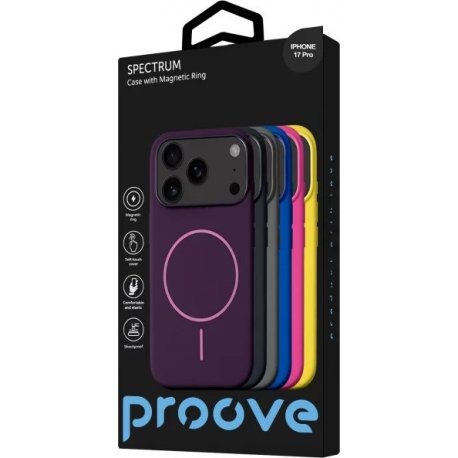 Чехол Proove Spectrum Case MagSafe для iPhone 17 Pro Peel Orange (PCSPIP17P050)