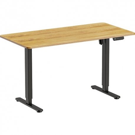 Компьютерный игровой стол с регулировкой высоты OfficePro ODE1470LW Light Wood/Black (ODE1470LW)