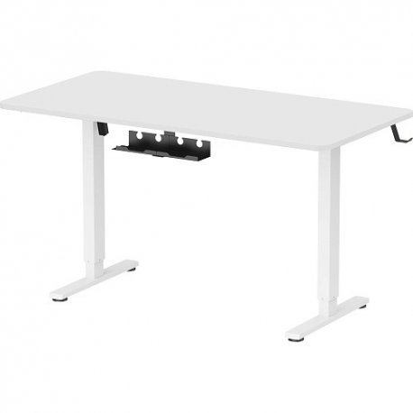 Компьютерный игровой стол с регулировкой высоты OfficePro ODE1470W White (ODE1470W)