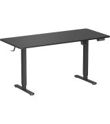 Компьютерный игровой стол с регулировкой высоты OfficePro ODE1670B Black (ODE1670B)