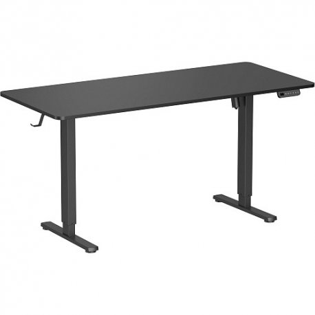 Комп'ютерний ігровий стіл з регулюванням висоти OfficePro ODE1670B Black (ODE1670B)