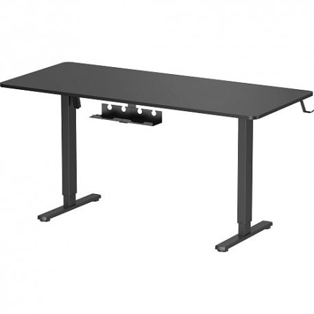 Компьютерный игровой стол с регулировкой высоты OfficePro ODE1670B Black (ODE1670B)