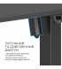 Комп'ютерний ігровий стіл з регулюванням висоти OfficePro ODE1670B Black (ODE1670B)