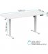 Комп'ютерний ігровий стіл з регулюванням висоти OfficePro ODE1670W White (ODE1670W)