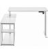 Компьютерный игровой стол с регулировкой высоты OfficePro ODE119W White (ODE119W)
