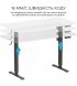 Комп'ютерний ігровий стіл з регулюванням висоти OfficePro ODE1670DW Black/White (ODE1670DW)