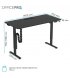 Комп'ютерний ігровий стіл з регулюванням висоти OfficePro ODE1575B Black (ODE1575B)