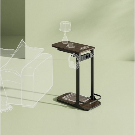 Компьютерный стол OfficePro SD185DW Dark Wood/Black (SD185DW)