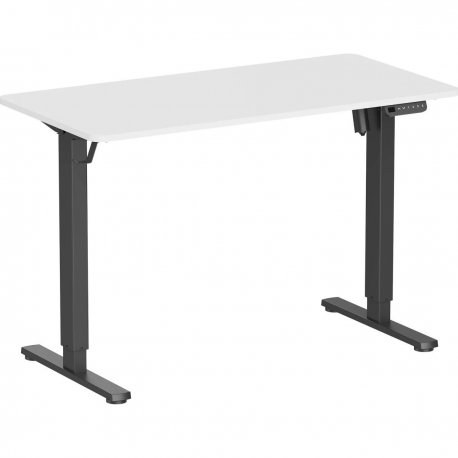 Комп'ютерний ігровий стіл з регулюванням висоти OfficePro ODE1260WB White/Black (ODE1260WB)