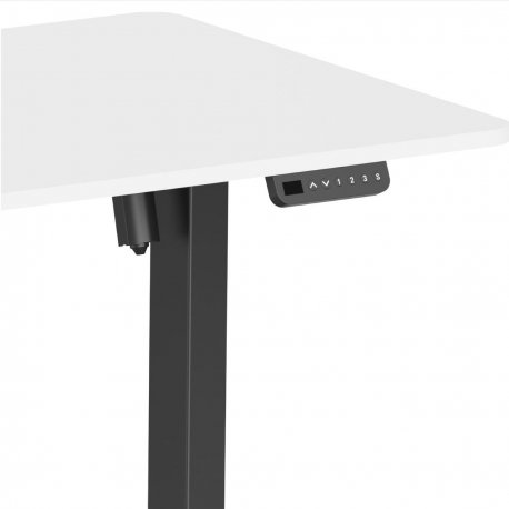 Компьютерный игровой стол с регулировкой высоты OfficePro ODE1470WB White/Black (ODE1470WB)