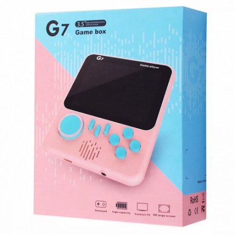 Игровая приставка Game Box Pink (G7)