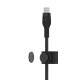 Кабель Belkin USB-C to Lightning (1m) Black (CAA011BT1MBK) Кабель Belkin USB-C to Lightning (1m) Black (CAA011BT1MBK)