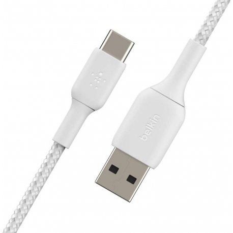 Кабель Belkin USB-A to USB-C (1m) White (CAB002BT1MWH)