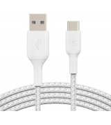 Кабель Belkin USB-A to USB-C (1m) White (CAB002BT1MWH)