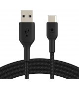 Кабель Belkin USB-A to USB-C (2m) Black (CAB002BT2MBK)