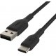 Кабель Belkin USB-A to USB-C (2m) Black (CAB002BT2MBK) Кабель Belkin USB-A to USB-C (2m) Black (CAB002BT2MBK)