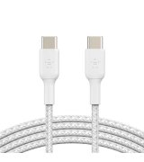 Кабель Belkin USB-C to USB-C 60W (1m) White (CAB004BT1MWH)