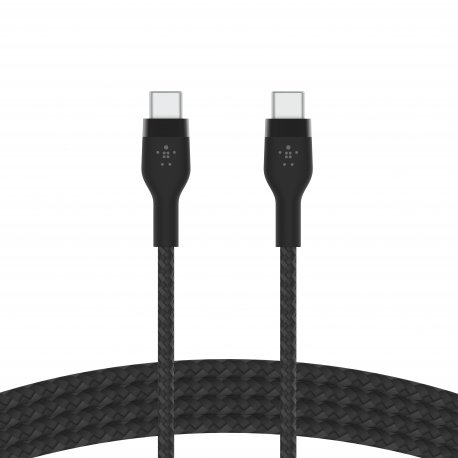Кабель Belkin USB-C to USB-C 60W (1m) Black (CAB011BT1MBK)
