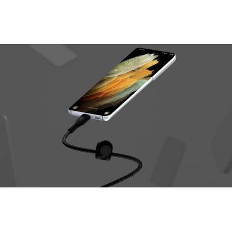 Кабель Belkin USB-C to USB-C 60W (1m) Black (CAB011BT1MBK)