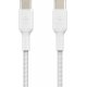 Кабель Belkin USB-C to USB-C 60W (2m) White (CAB004BT2MWH) Кабель Belkin USB-C to USB-C 60W (2m) White (CAB004BT2MWH)