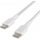 Кабель Belkin USB-C to USB-C 60W (2m) White (CAB004BT2MWH) Кабель Belkin USB-C to USB-C 60W (2m) White (CAB004BT2MWH)